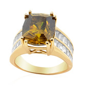 Anillo en oro con Esfalerita (de Melo)