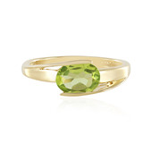 Anillo en plata con Peridoto