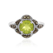 Anillo en plata con Peridoto