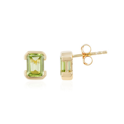 Pendientes en plata con Peridoto