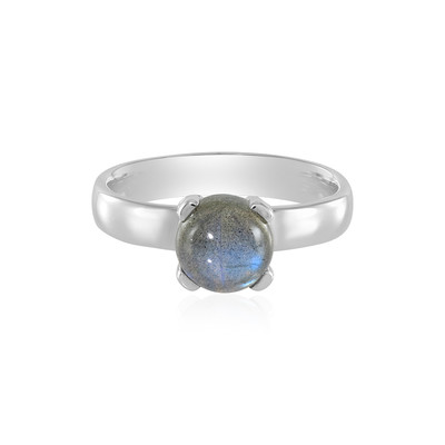 Anillo en plata con Labradorita azul de Maniry (KM by Juwelo)