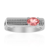 Anillo en plata con Turmalina rosa