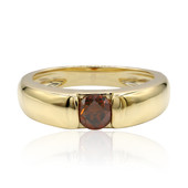 Anillo en oro con Diamante cognac VS1 (Annette)