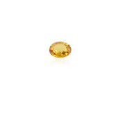 Piedra preciosa con Zafiro Ceylon amarillo 0,371 ct