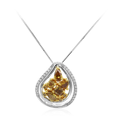 Collar en oro con Diamante fancy SI2 (CIRARI)