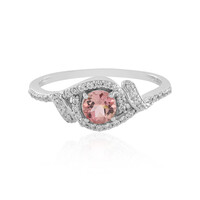 Anillo en plata con Turmalina rosa