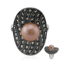 Anillo en plata con Perla Ming (Annette classic)