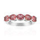 Anillo en plata con Turmalina rosa de Brasil (Pallanova)