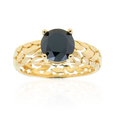 Anillo en oro con Diamante negro (de Melo)