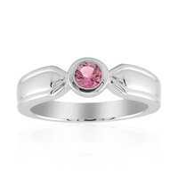 Anillo en plata con Turmalina rosa de Brasil (Pallanova)