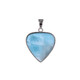 Colgante en plata con Larimar