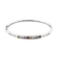 Brazalete en plata con Amatista