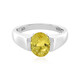 Anillo en plata con Berilo amarillo