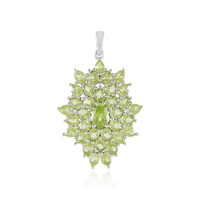 Colgante en plata con Peridoto