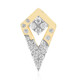 Colgante en oro con Diamante VVS1 (G) (Annette)