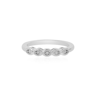 Anillo en plata con Diamante I2 (I)