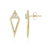 Pendientes en oro con Diamante I2 (H) (de Melo)