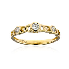 Anillo en oro con Diamante I1 (H)  (CIRARI)