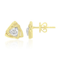 Pendientes en oro con Diamante SI1 (G)