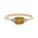 Anillo en oro con Zircón amarillo (Adela Gold)