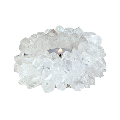 Accesorio con Cuarzo blanco (Lapis Vitalis)