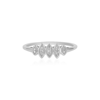 Anillo en plata con Diamante I2 (I)