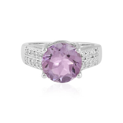 Anillo en plata con Amatista Rosa de Francia