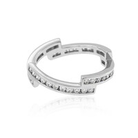 Anillo en platino con Diamante limpio a lupa F (LUCENT DIAMONDS)