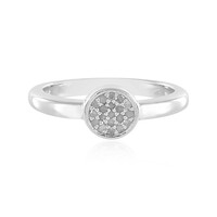 Anillo en plata con Diamante PK (J)