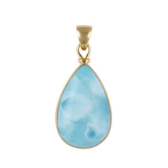 Colgante en plata con Larimar