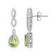 Pendientes en plata con Peridoto de Arizona