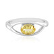 Anillo en plata con Berilo amarillo