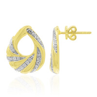 Pendientes en oro con Diamante SI1 (G)