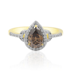 Anillo en oro con Diamante cognac Argyle SI1 (Mark Tremonti)