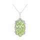 Collar en plata con Peridoto de Birmania