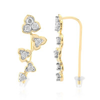 Pendientes en oro con Diamante SI1 (G)