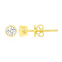 Pendientes en oro con Diamante SI1 (G)