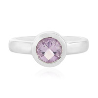 Anillo en plata con Amatista Rosa de Francia