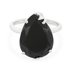 Anillo en plata con Ónix negro