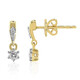 Pendientes en oro con Diamante IF (D) (Annette)