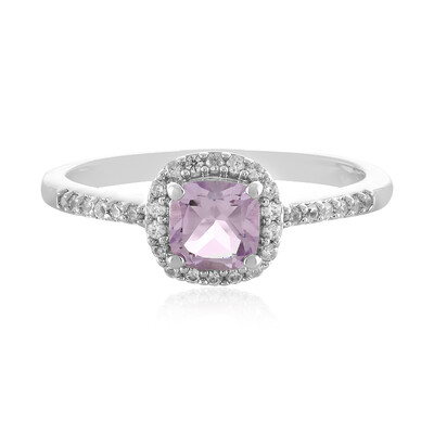 Anillo en plata con Amatista Rosa de Francia