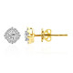 Pendientes en oro con Diamante VVS1 (G) (Annette)