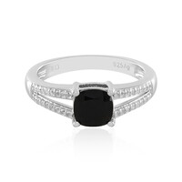 Anillo en plata con Ónix negro