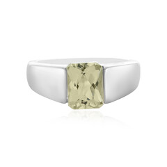 Anillo en plata con Cuncita amarillo canario