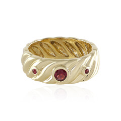 Anillo en oro con Espinela roja noble (Adela Gold)