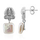 Pendientes en plata con Perla blanca Freshwater (TPC)