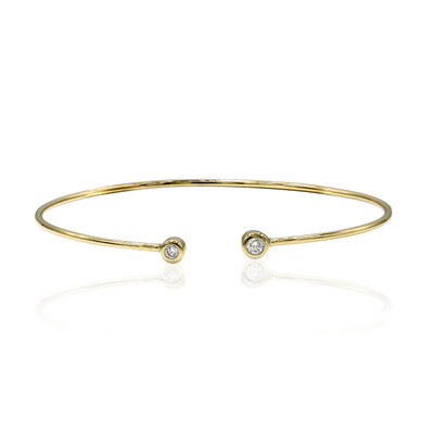 Brazalete en oro con Diamante IF (D) (Annette)