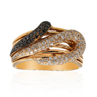 Anillo en oro con Diamante negro (CIRARI)