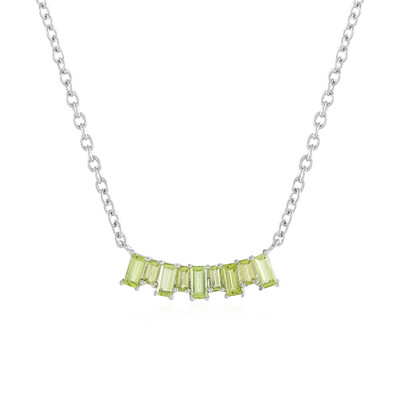 Collar en plata con Peridoto