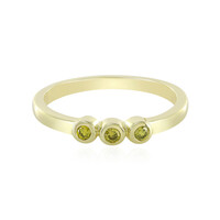 Anillo en oro con Diamante amarillo I4